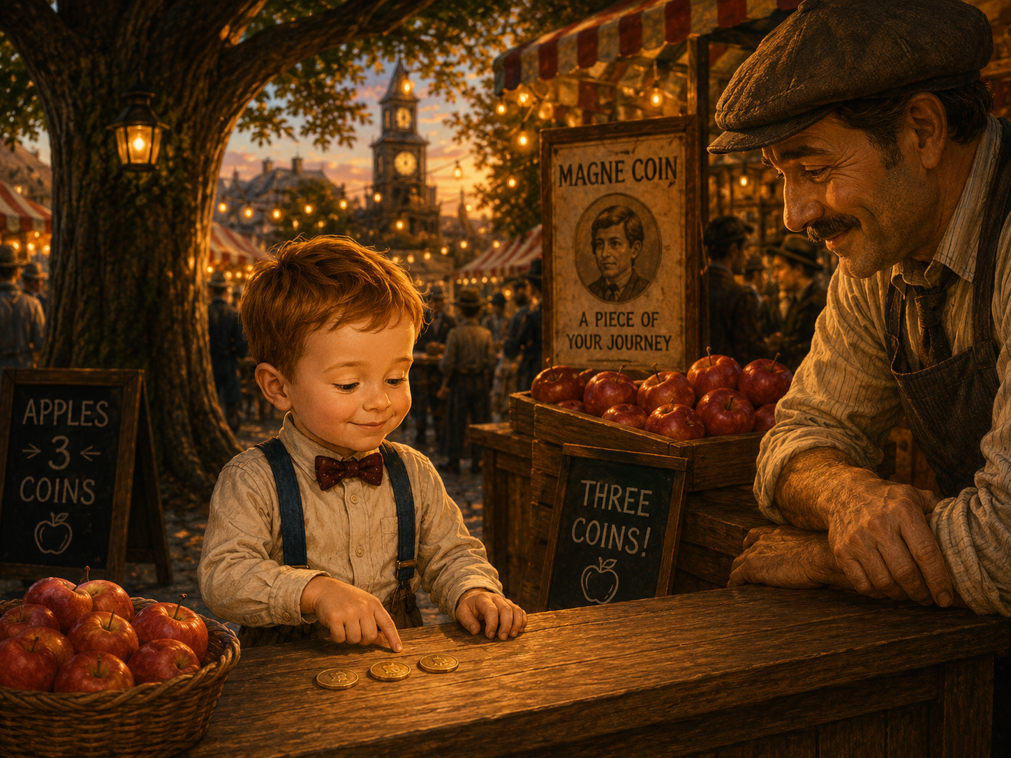 The first apple